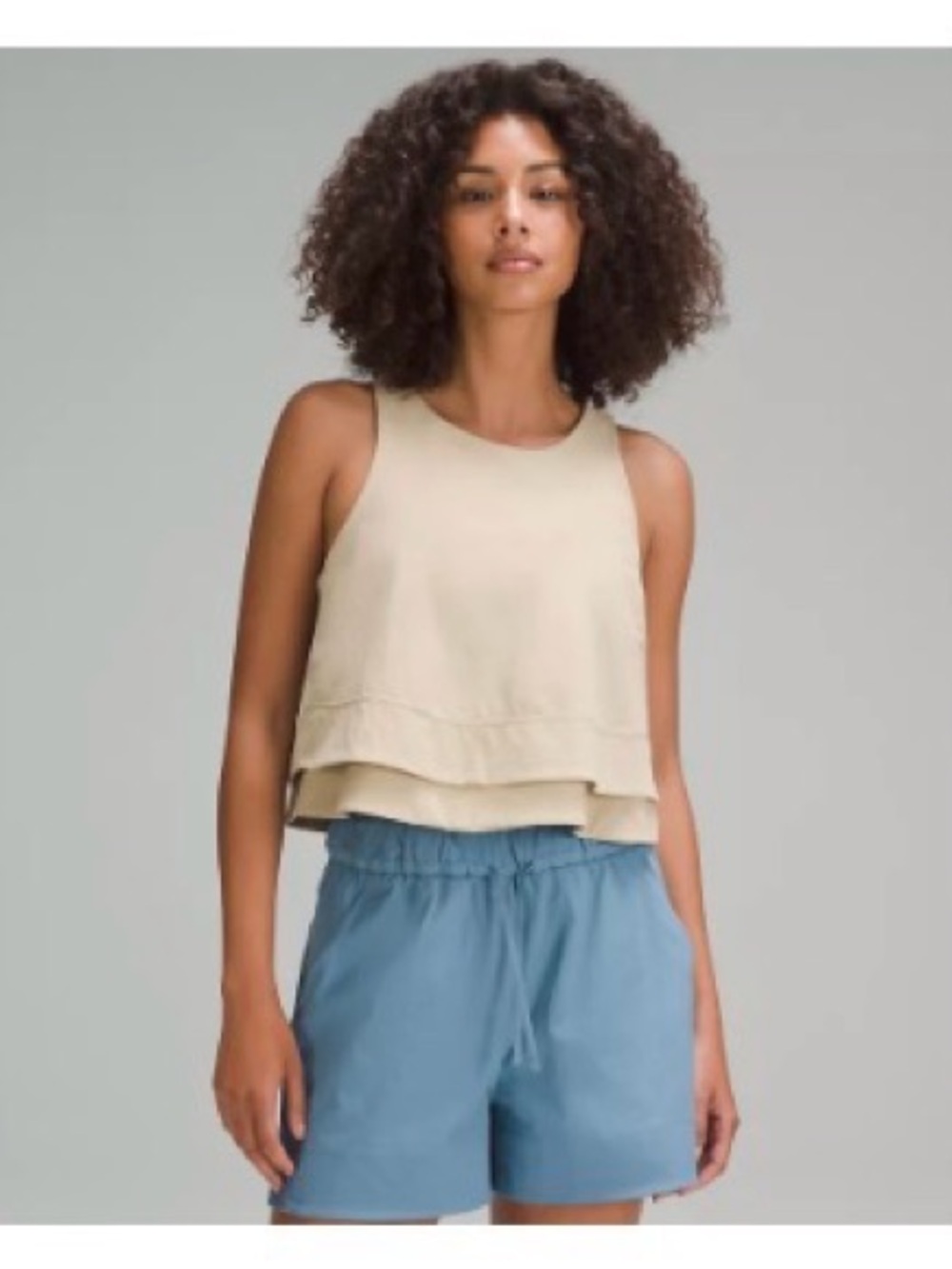 Lululemon Stretch Woven Relaxed~Fit Tank - Trench